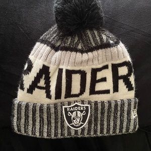 Raiders beanie